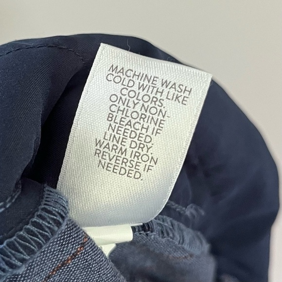 J. Jill Linen Women’s Jenna Stretch Belted Wide Leg Crop Pants Blue Size Small - Picture 10 of 10